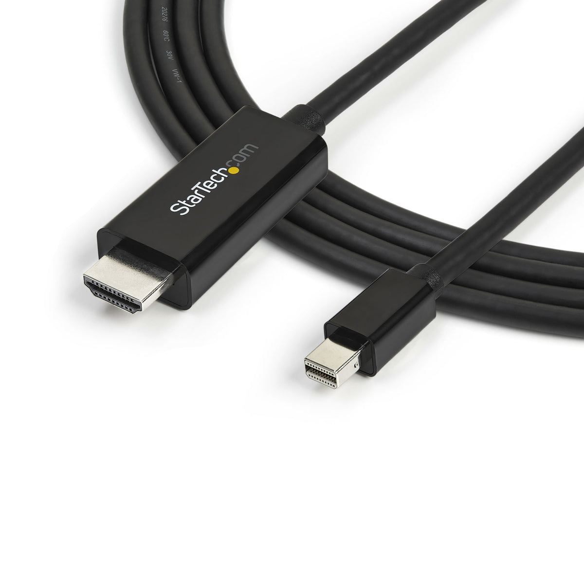 StarTech.com Câble mini DisplayPort vers HDMI - Adaptateur Convertisseur de Moniteur d'Ordinateur Mini DisplayPort (mDP) vers HDMI 2.0 4k avec Câble Intégré - Noir - 3 m - Ultra HD 4K 30Hz - vue 4