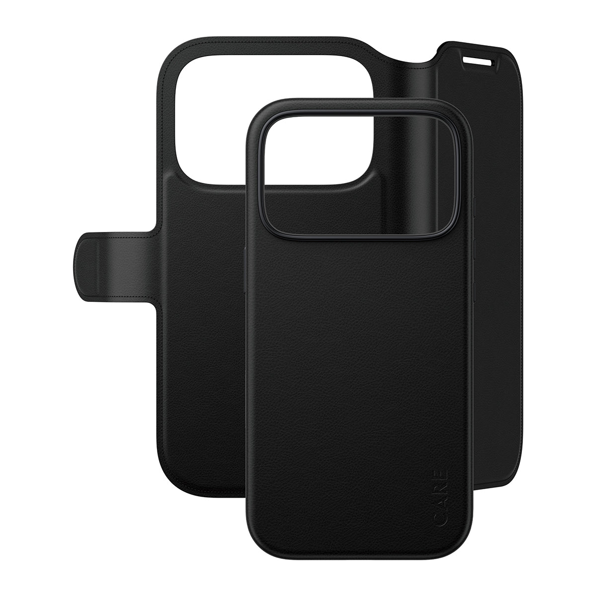 CARE™ by PanzerGlass® Tango 2-in-1 Wallet Case Black w. MagSafe iPhone 2026 Pro 17 Pro Bulk - vue 2