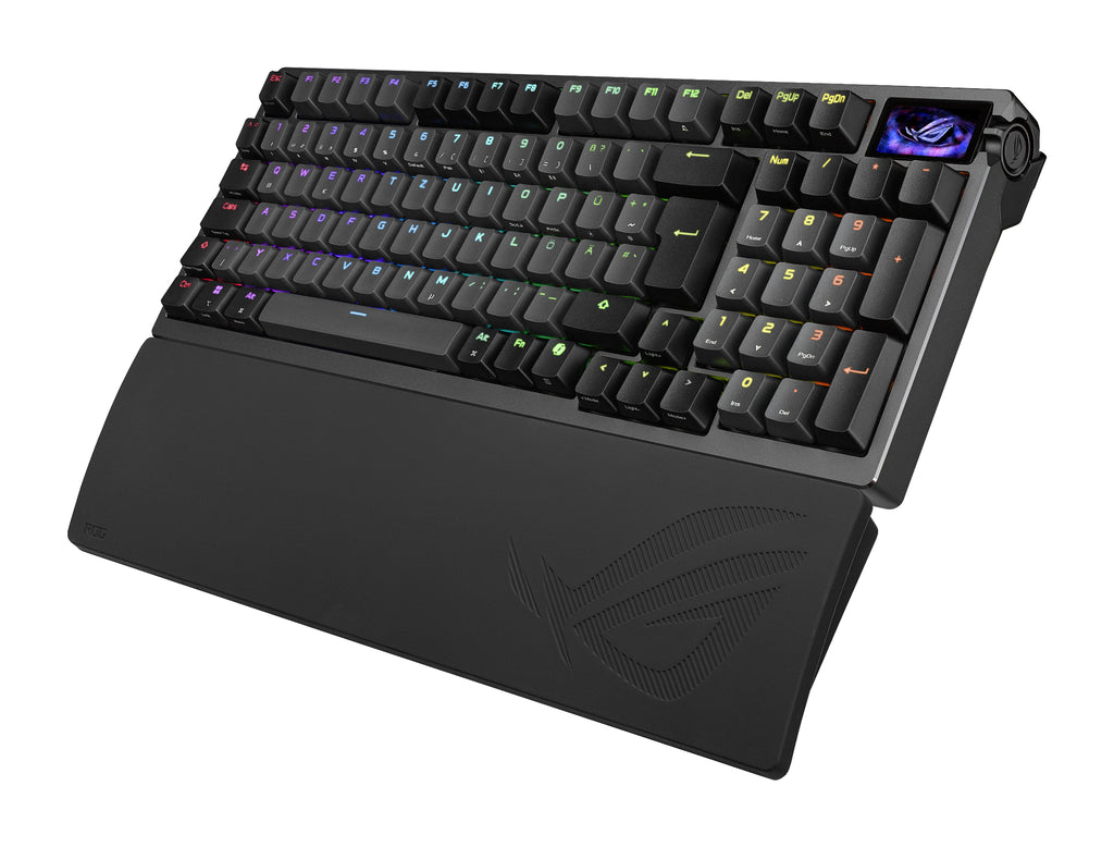 ASUS ROG Azoth 96 HE clavier Gaming USB + RF Wireless + Bluetooth QWERTZ Noir