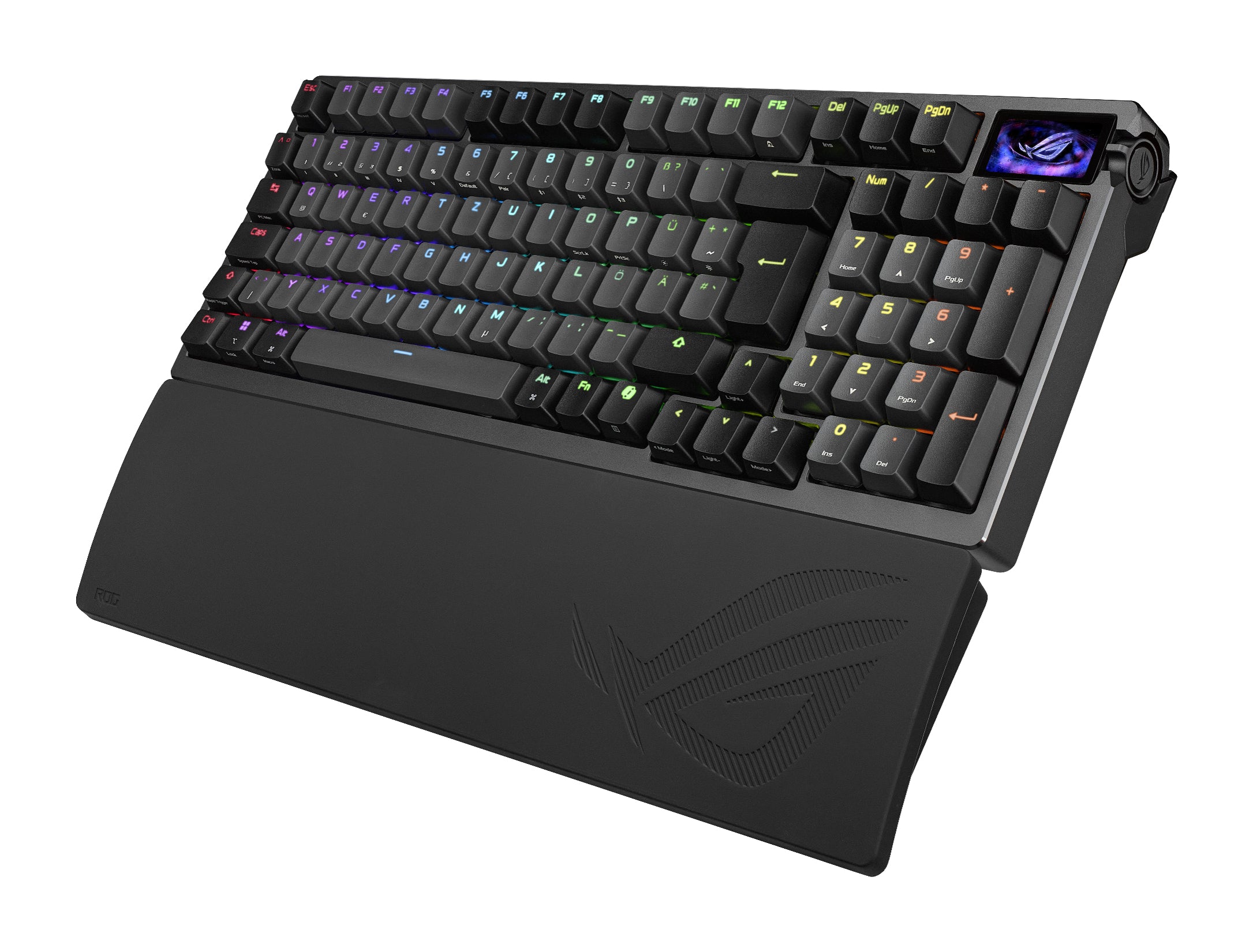 ASUS ROG Azoth 96 HE clavier Gaming USB + RF Wireless + Bluetooth QWERTZ Noir