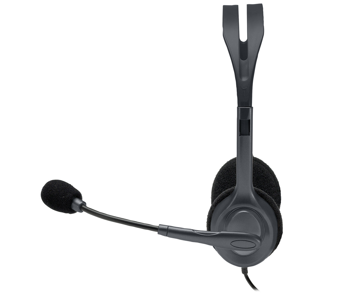 Logitech Stereo H111 Casque Filaire, Noir