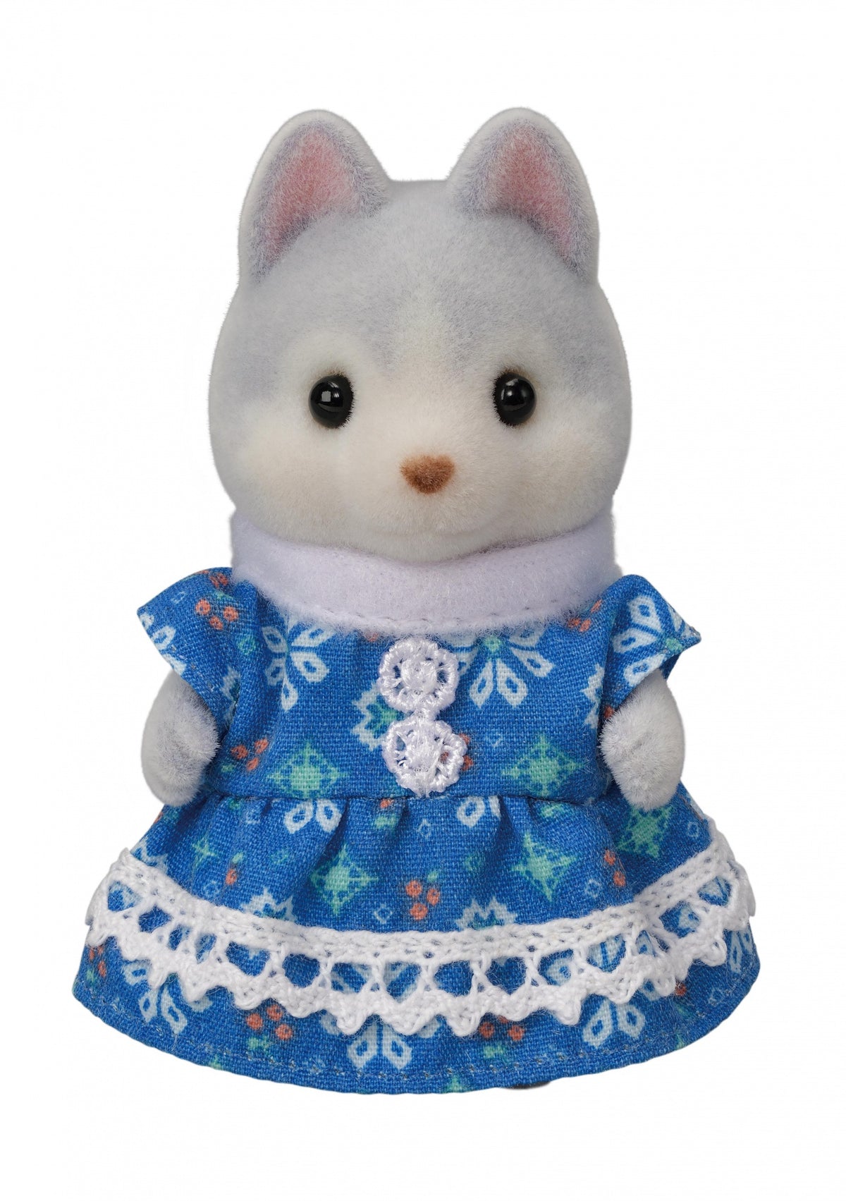 Sylvanian Families Les frères et sœurs husky et leur tandem