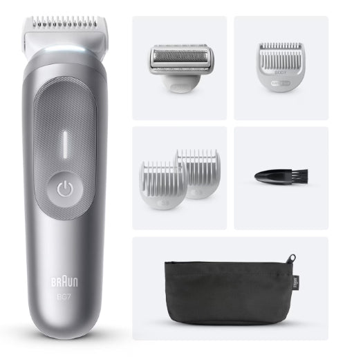 Braun Series 7 BG7550 Tondeuse Corps et Rasoir, Gris