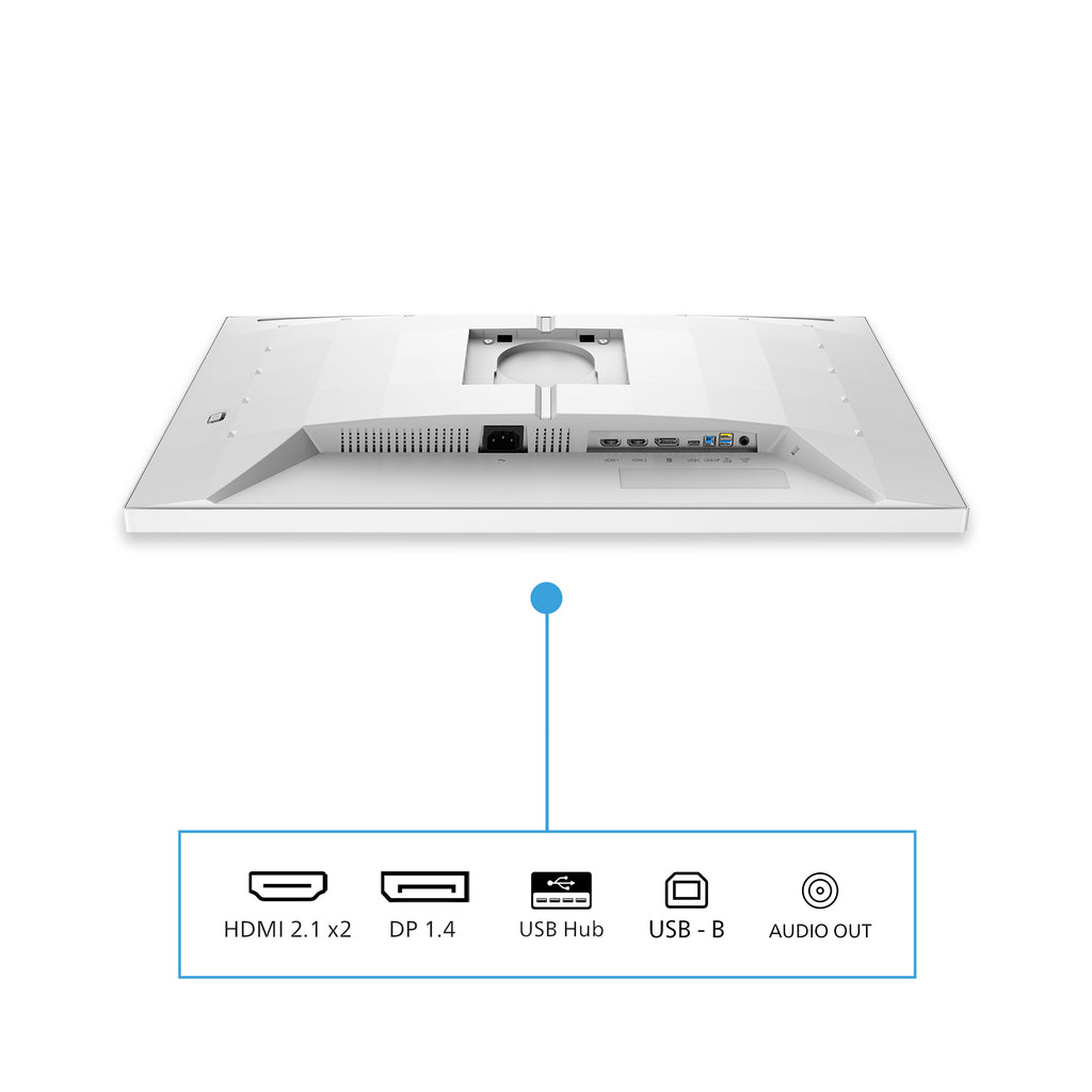 Philips Evnia 5000 écran plat de PC 68,6 cm (27") 3840 x 2160 pixels 4K Ultra HD LCD Blanc
