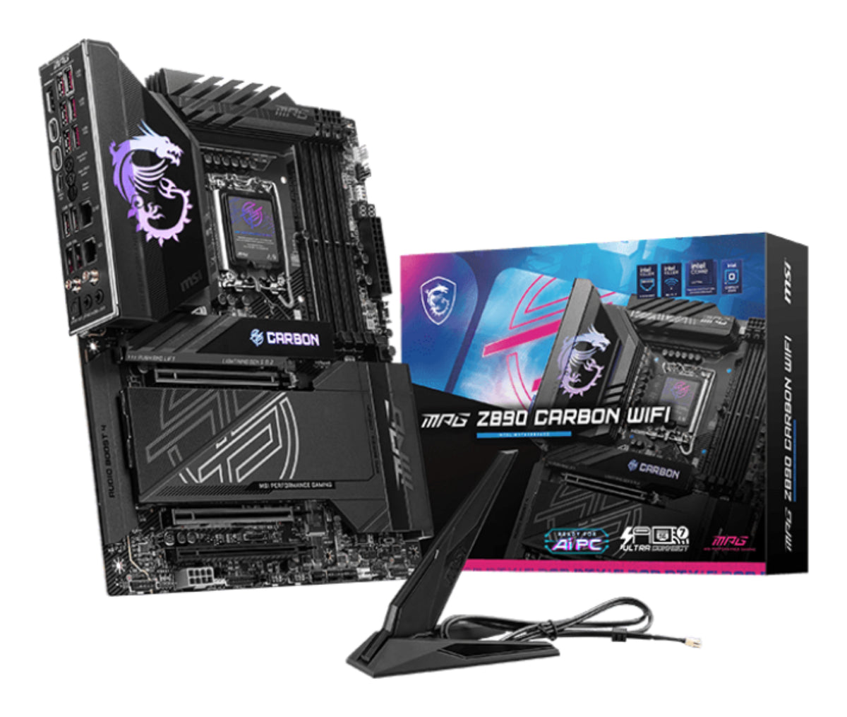 MSI MPG Z890 CARBON WIFI carte mère Intel Z890 LGA 1851 (Socket V1) ATX