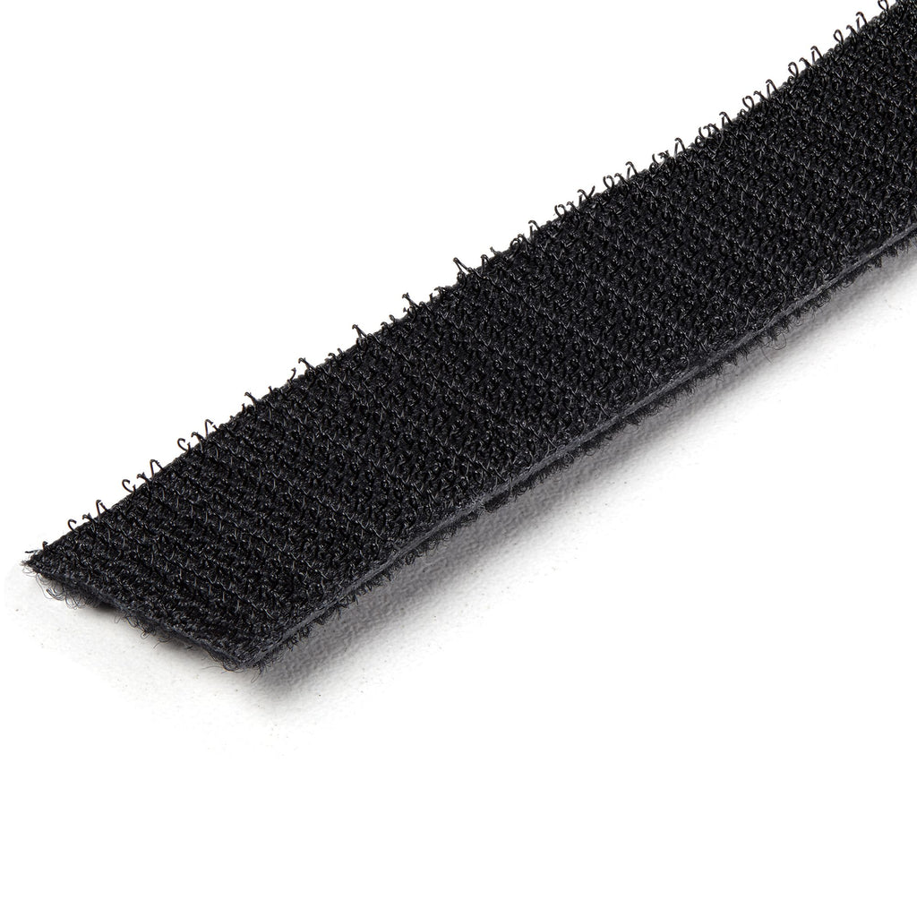 StarTech.com Ruban Auto-Agrippant pour Gestion de Câbles, Rouleau de 7,6 m, Noir