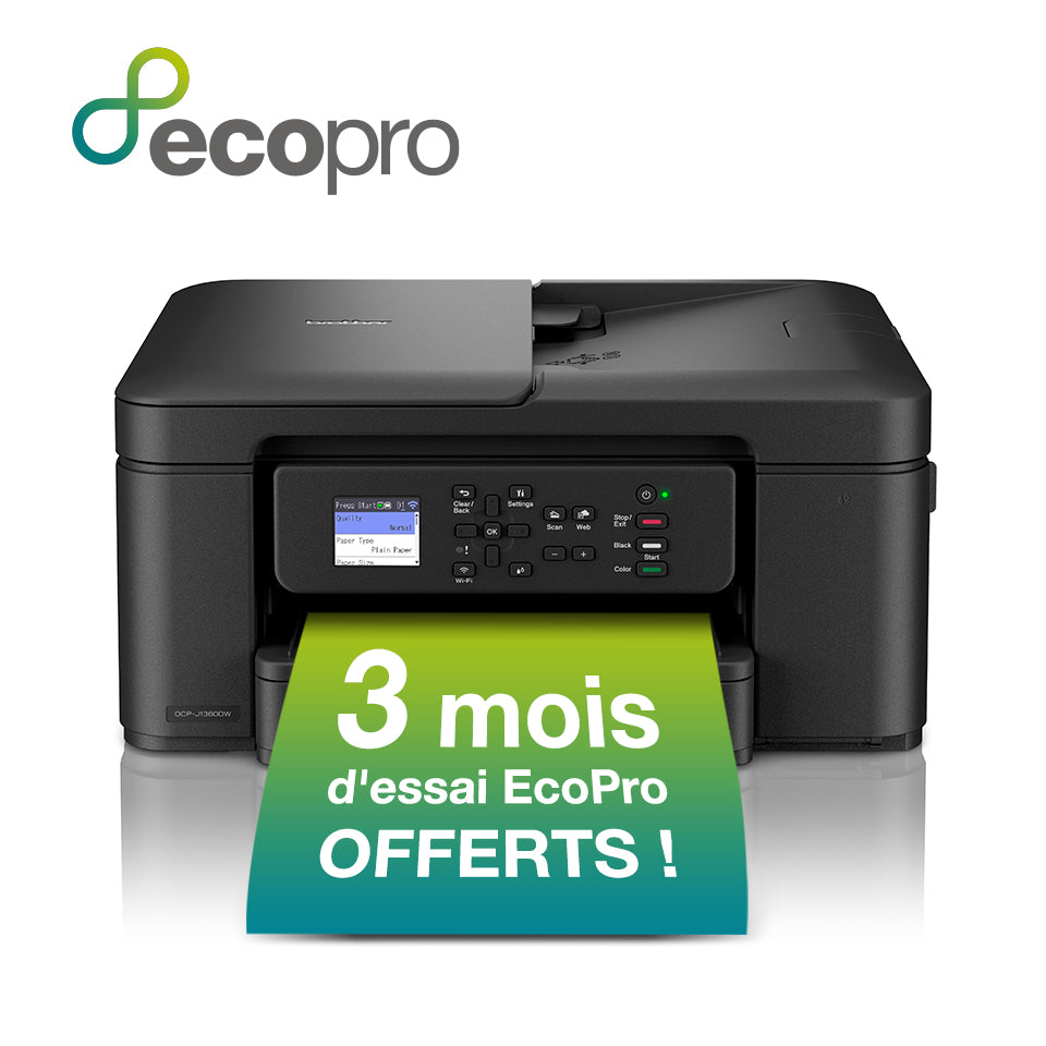 Brother DCP-J1360DW Imprimante à jet d'encre compacte sans fil 3-en-1 - vue 5