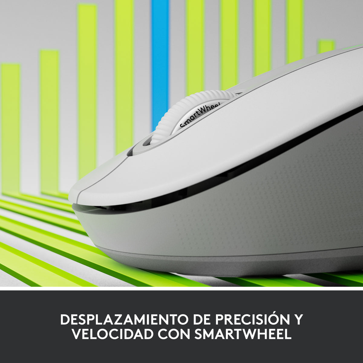 Logitech Signature M650 L Souris Optique Sans Fil, Blanche