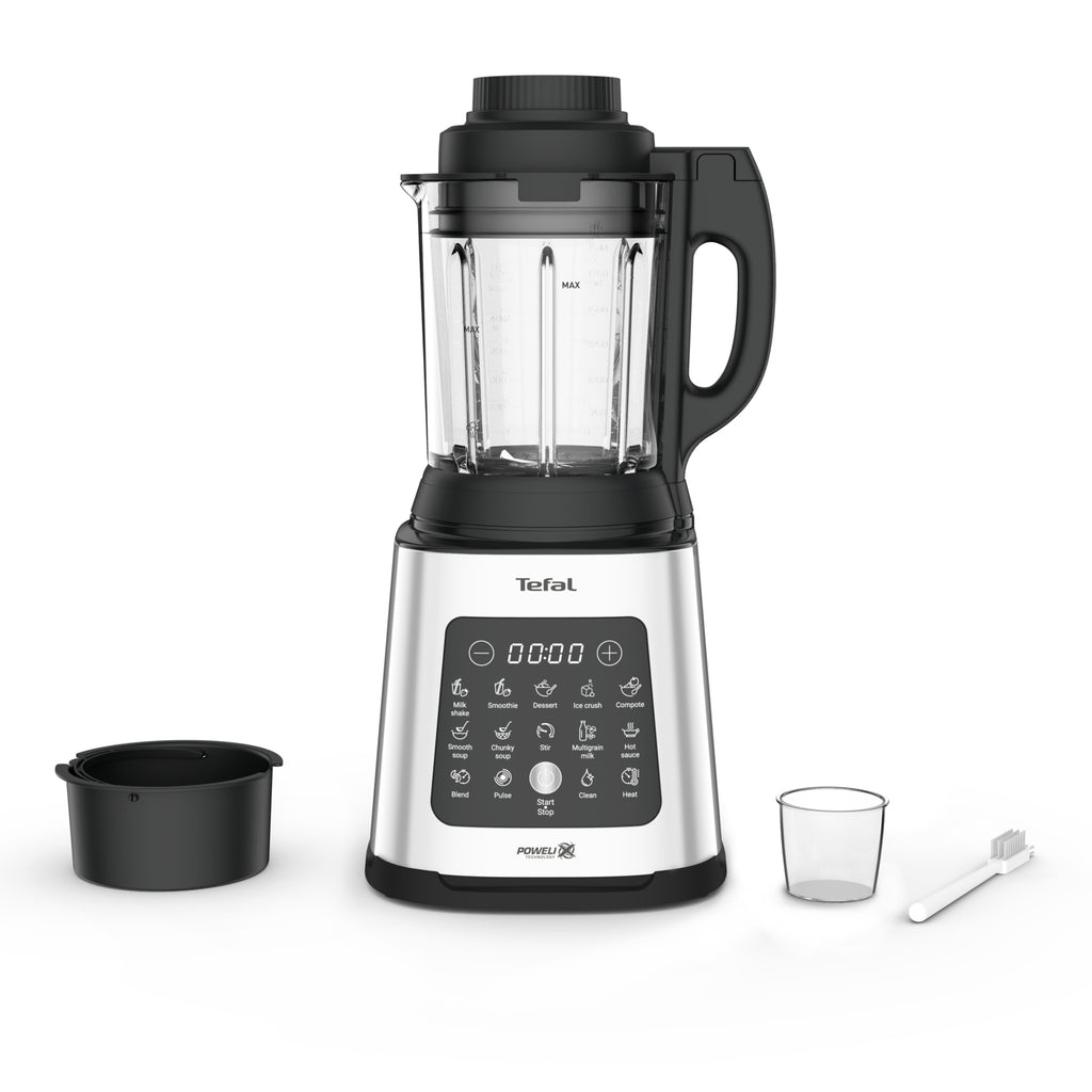 Tefal Perfectmix Cook BL83SD Mélangeur de table 1400 W, 1,75 L, Noir et Acier inoxydable