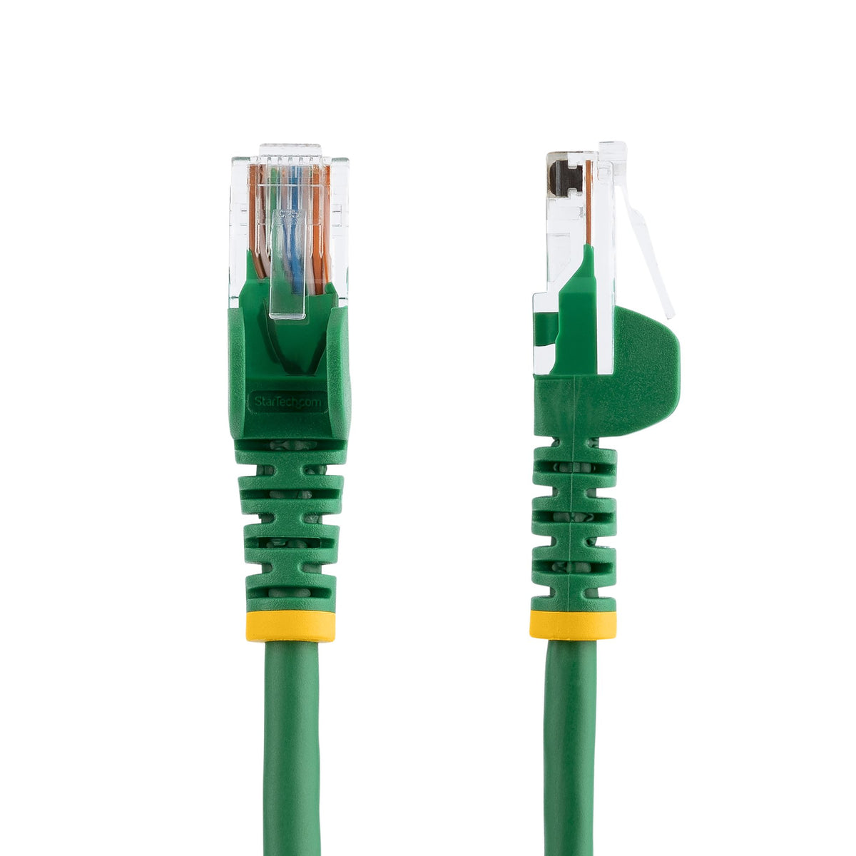 StarTech.com Câble réseau Cat5e UTP sans crochet de 1m - Cordon Ethernet RJ45 anti-accroc - M/M - Vert - vue 2
