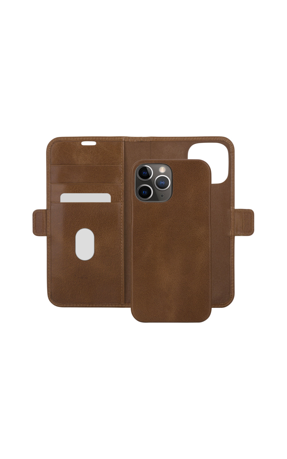 Coque de Protection Lynge pour Téléphones 6.7" (17 cm), Étui Portefeuille, Marron