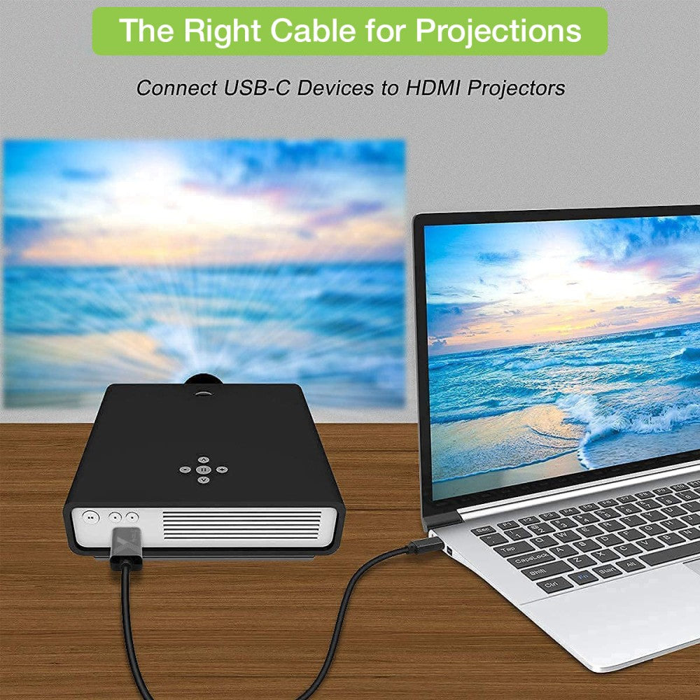 Techly IADAP USBC-HDMI2TY adaptateur graphique USB 3840 x 2160 pixels Noir - vue 7