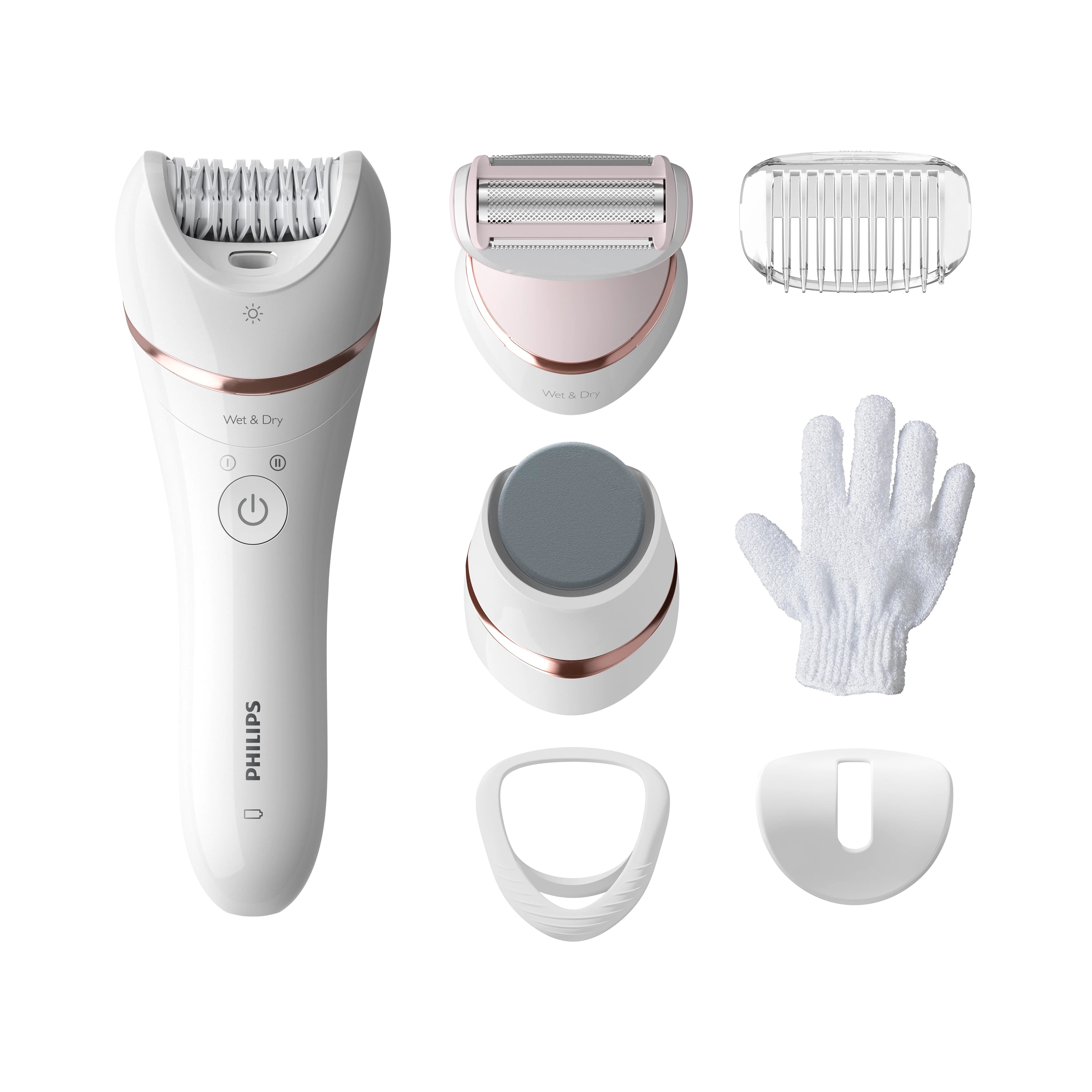 Philips 8000 series Epilator Series 8000 BRE730/10 Épilateur 100 % étanche