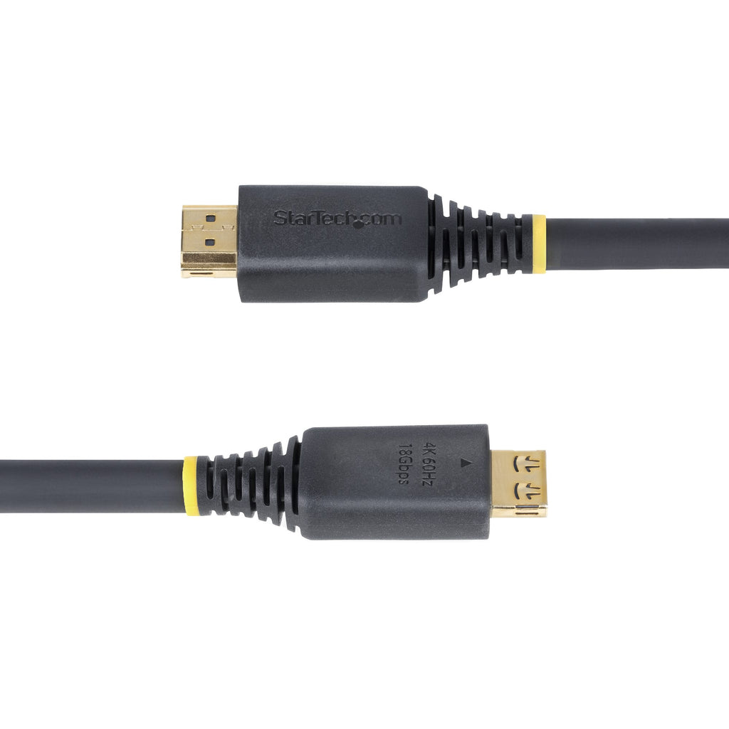 StarTech.com Câble HDMI Haute Vitesse de 7 m avec Connecteurs à Verrouillage, 4K 60 Hz/1440p 144 Hz, HDR10/HDCP 2.2/ARC,