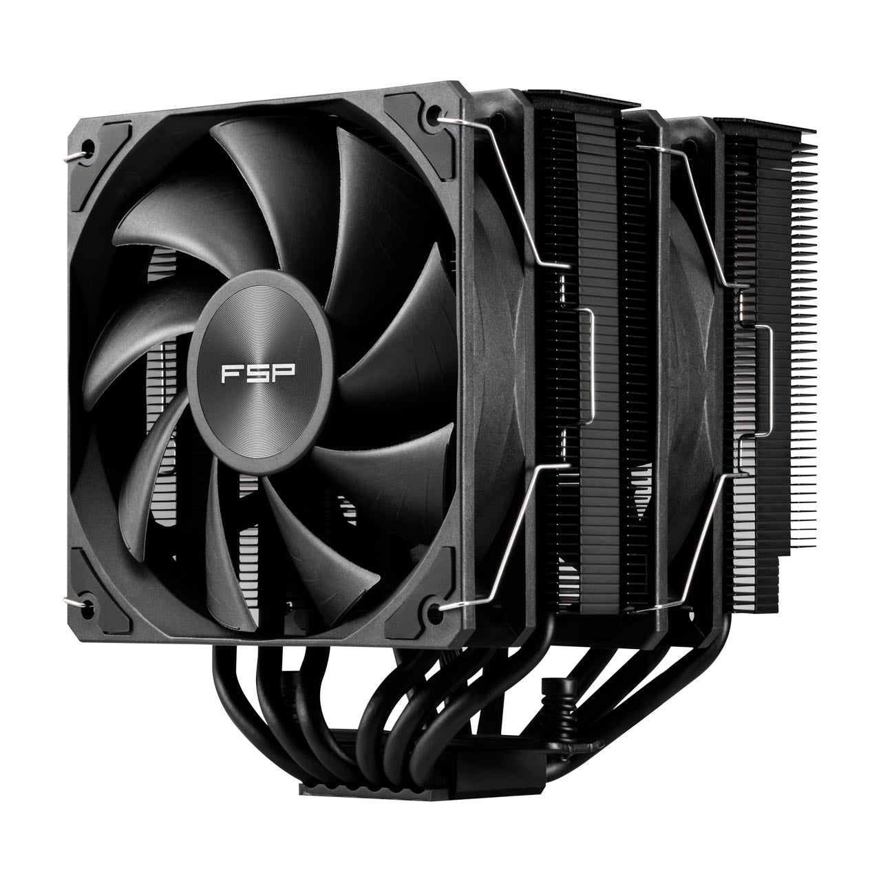 FSP MP7-B Processeur Refroidisseur d'air 12 cm Noir 1 pièce(s)