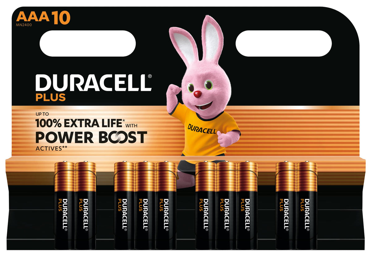 Duracell Plus Batterie à usage unique AAA Alcaline