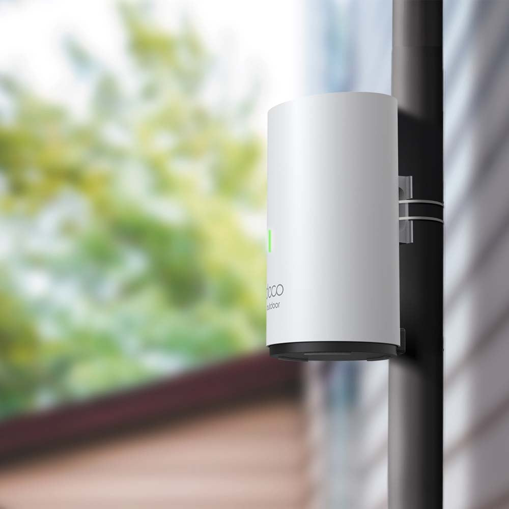 TP-Link Deco X50-Outdoor Système Mesh Wi-Fi 6 Bi-bande 2,4 GHz / 5 GHz, Blanc