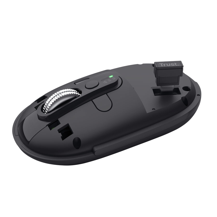 Trust Seron Slim Multi souris Bureau Ambidextre RF sans fil + Bluetooth Optique 3200 DPI