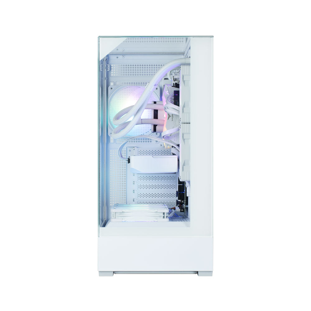 Zalman P40 Prism Boîtier PC Tour ATX Blanc