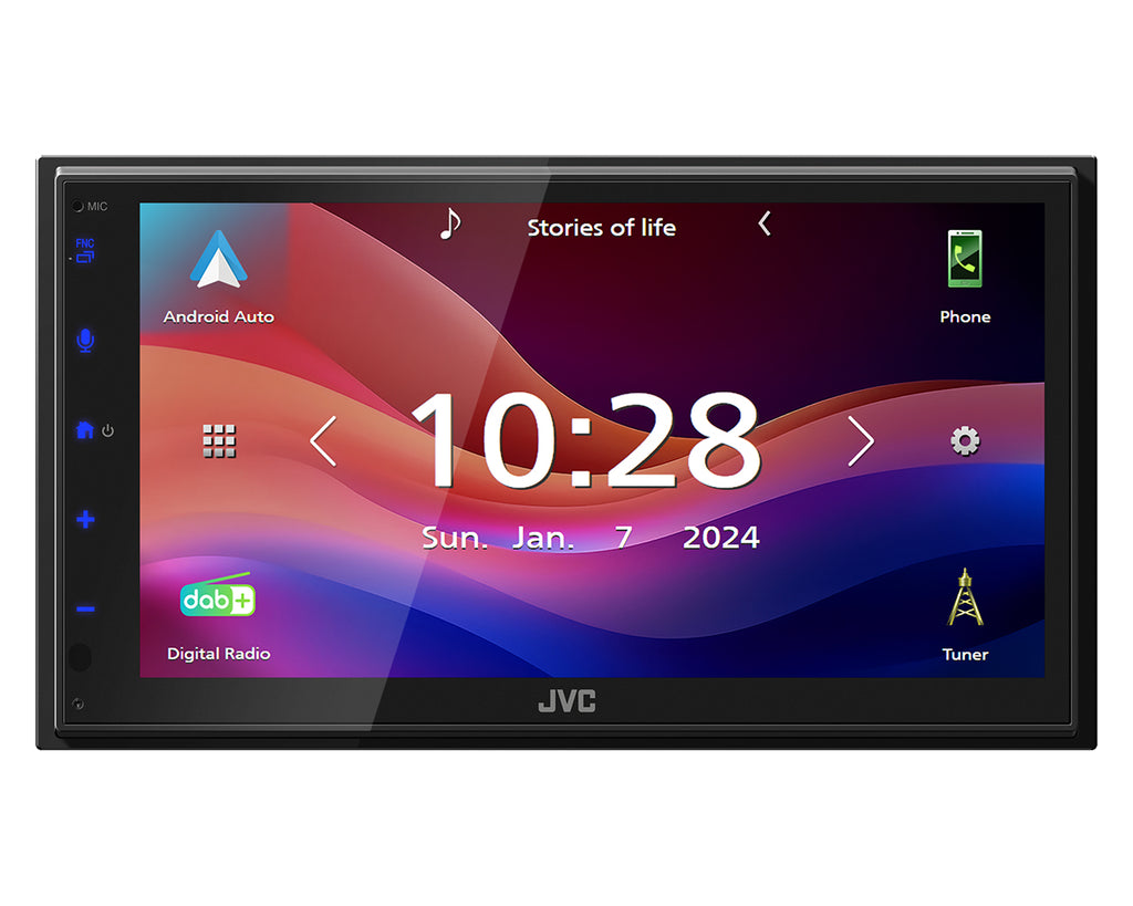 JVC KW-M695DBW récepteur multimédia de voiture Noir Wifi 200 W Bluetooth