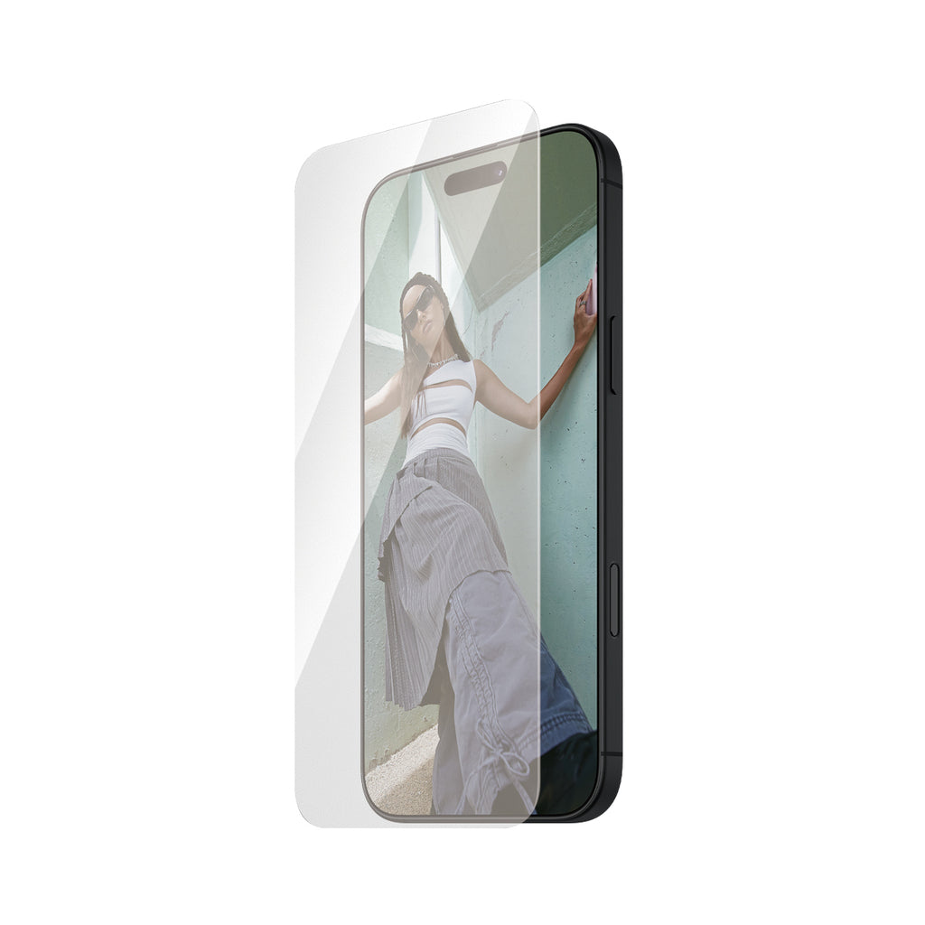 PanzerGlass SAFE. Protection d'écran Ultra-Wide Fit pour iPhone 16 Pro, Transparent