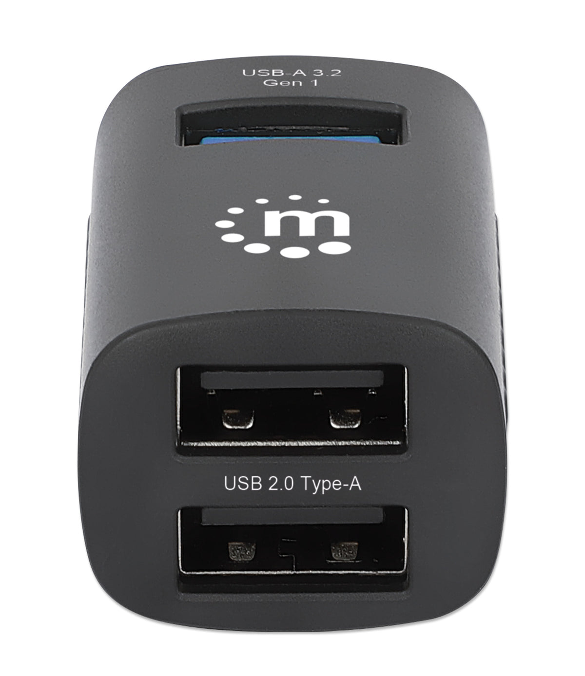 Manhattan Hub USB-C 3 ports ultra compact, 1x USB 3.0 5 Gbit/s et 2x USB 2.0 480 Mbit/s