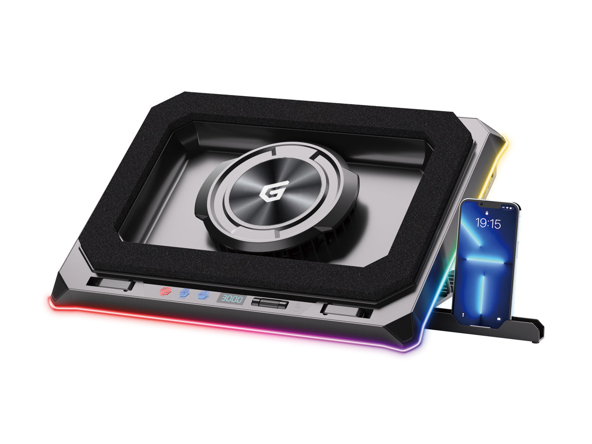 Conceptronic THYIA03B système de refroidissement pour ordinateurs portables 48,3 cm (19") 2400 tr/min Noir