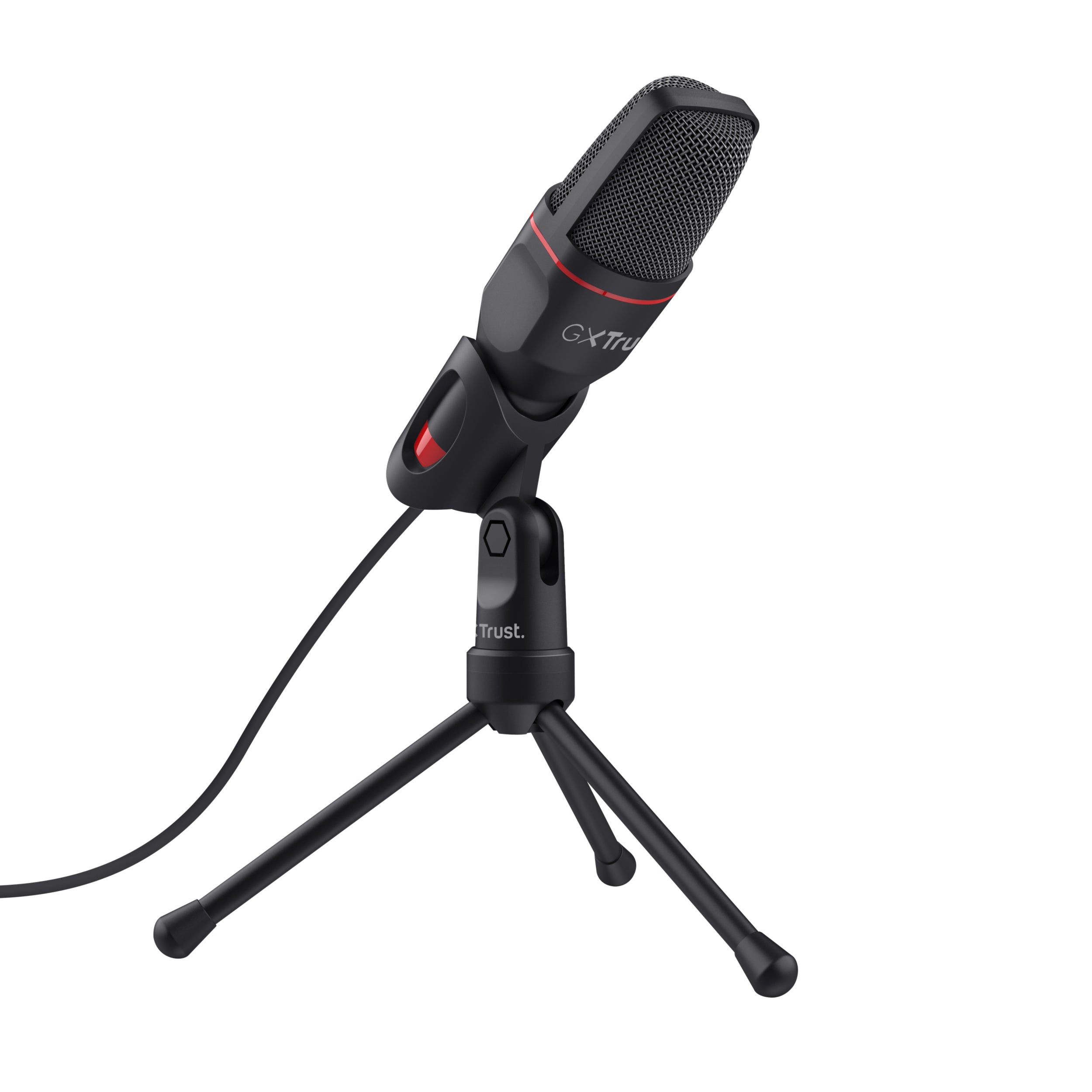 Trust GXT 212 Noir, Rouge Microphone de PC