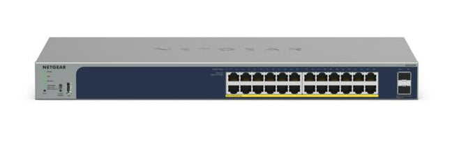 NETGEAR GS724TPP Géré L2 Gigabit Ethernet (10/100/1000) Connexion Ethernet, supportant l'alimentation via ce port (PoE) Gris - vue 2