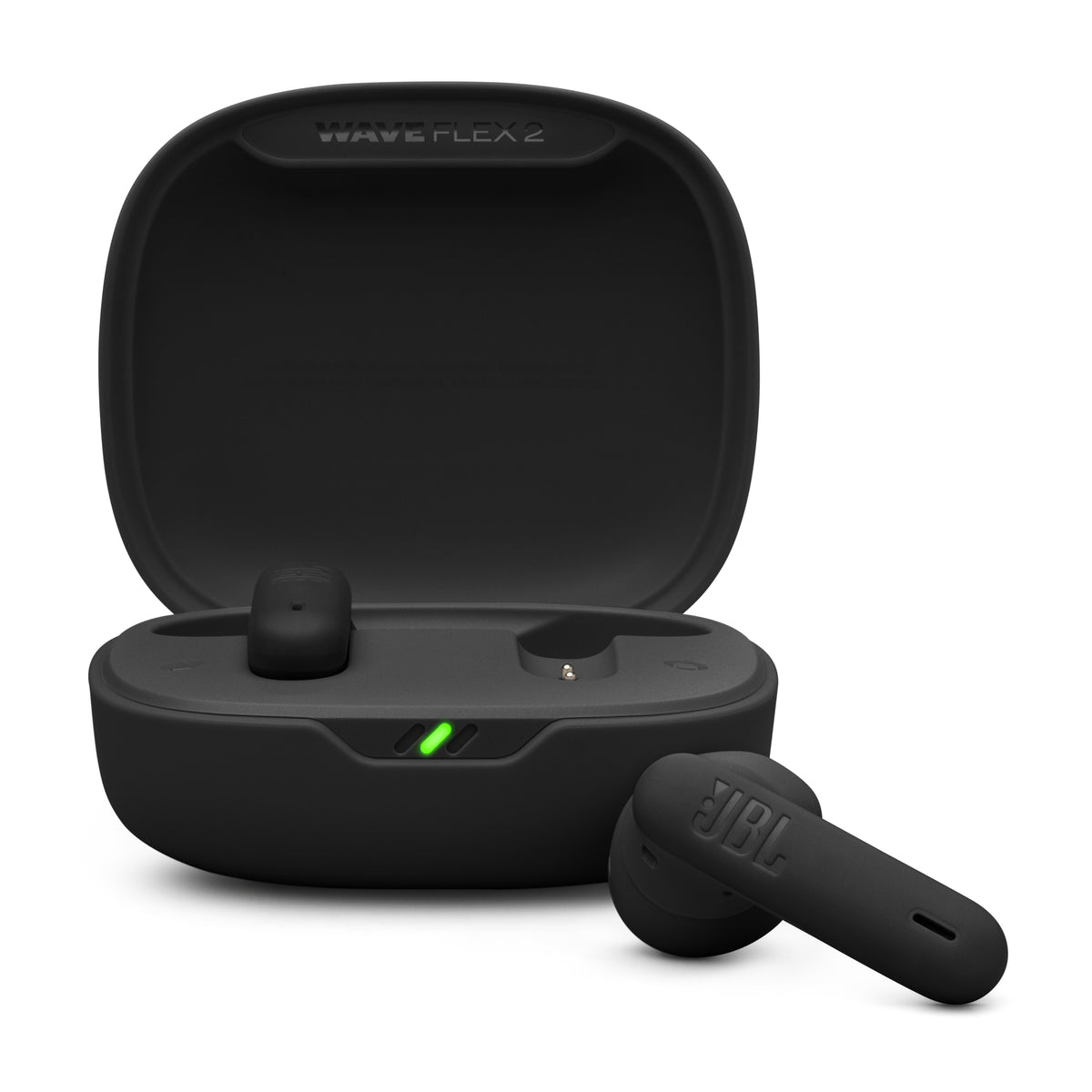 JBL Wave Flex 2 Écouteurs Sans Fil Bluetooth, Appels et Musique, USB Type-C, Noir