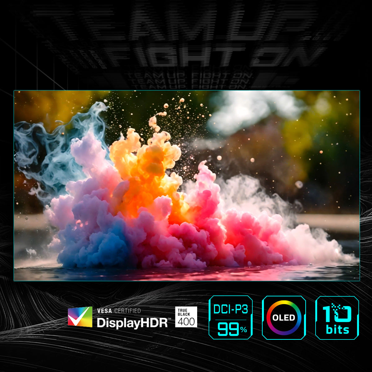 GIGABYTE MO27Q2 27" Moniteur Gaming OLED QHD - 2560 x 1440, 240Hz, 0.03ms, 250 cd/m², Display HDR True Black 400, HDMI 2.1, DisplayPort 1.4