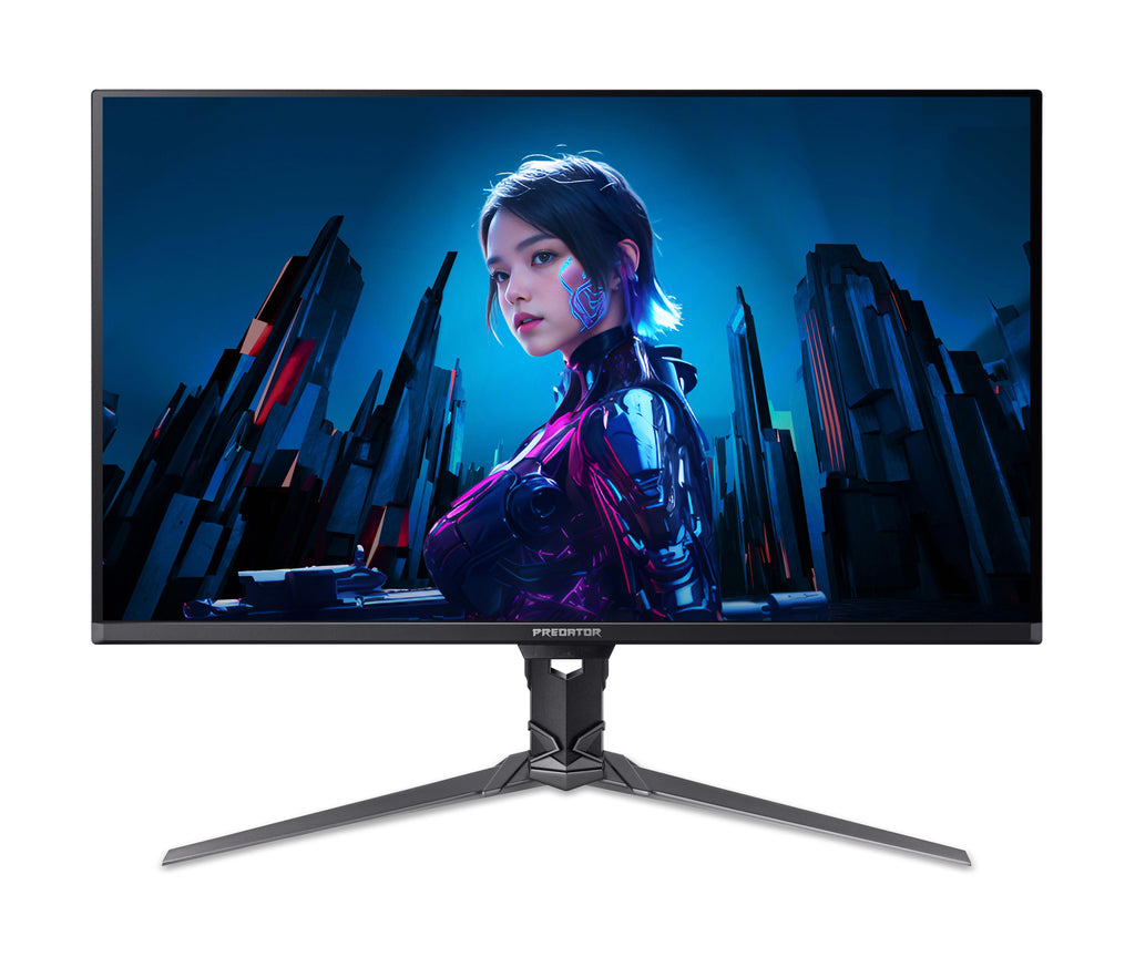 Acer Predator X32 X5 X32X5bmiiphuzx écran plat de PC 80 cm (31.5") 3840 x 2160 pixels 4K Ultra HD QD-OLED Écran tactile Noir