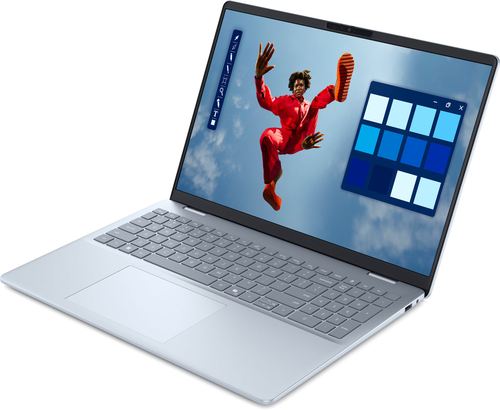 DELL 16 Plus DB16250 Intel Core Ultra 7 256V Ordinateur portable 40,6 cm (16") Quad HD+ 16 Go LPDDR5x-SDRAM 512 Go SSD Wi-Fi 7 (802.11be) Windows 11 Pro Bleu