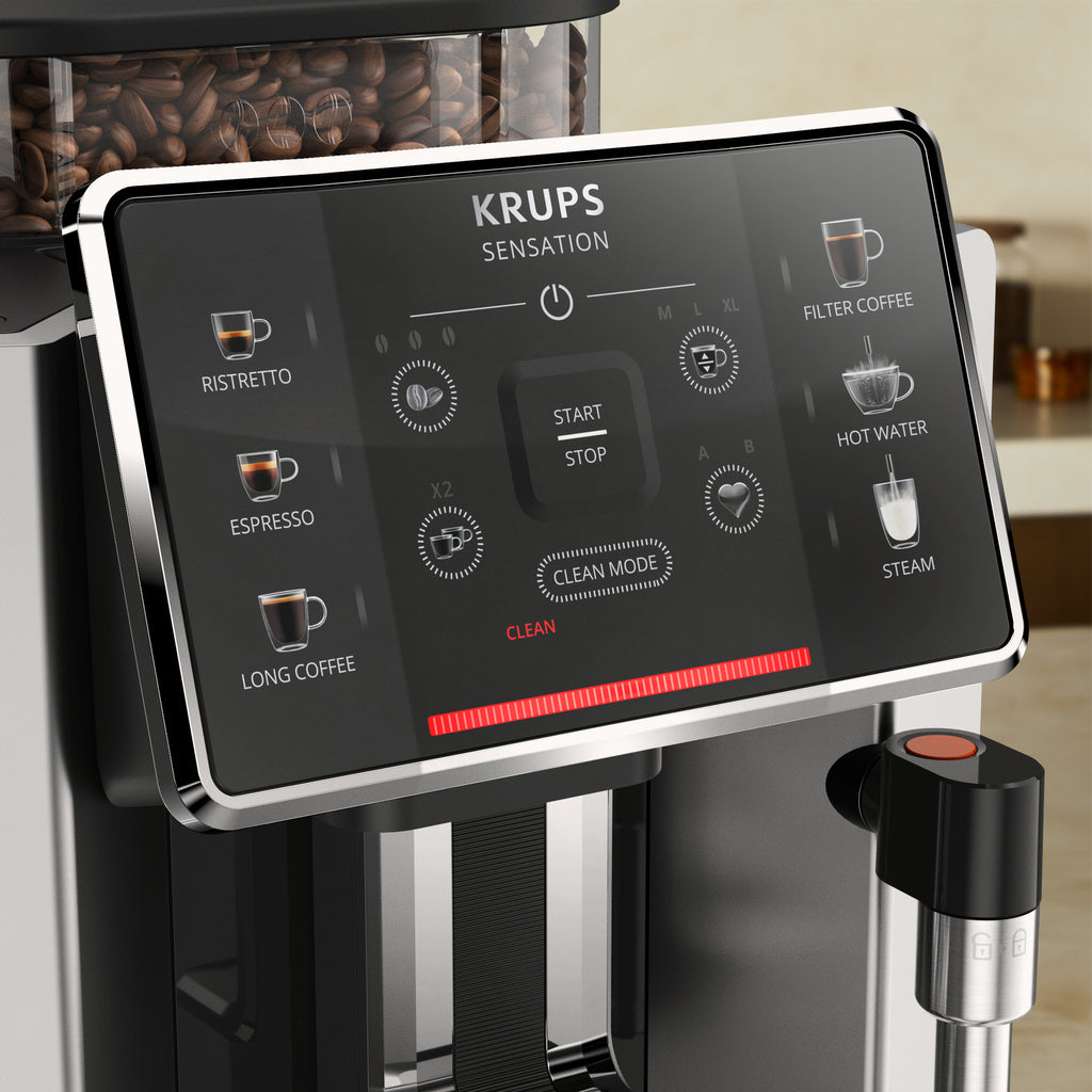Krups Sensation C50 EA9108 Machine à Espresso Entièrement Automatique, 1,7 L