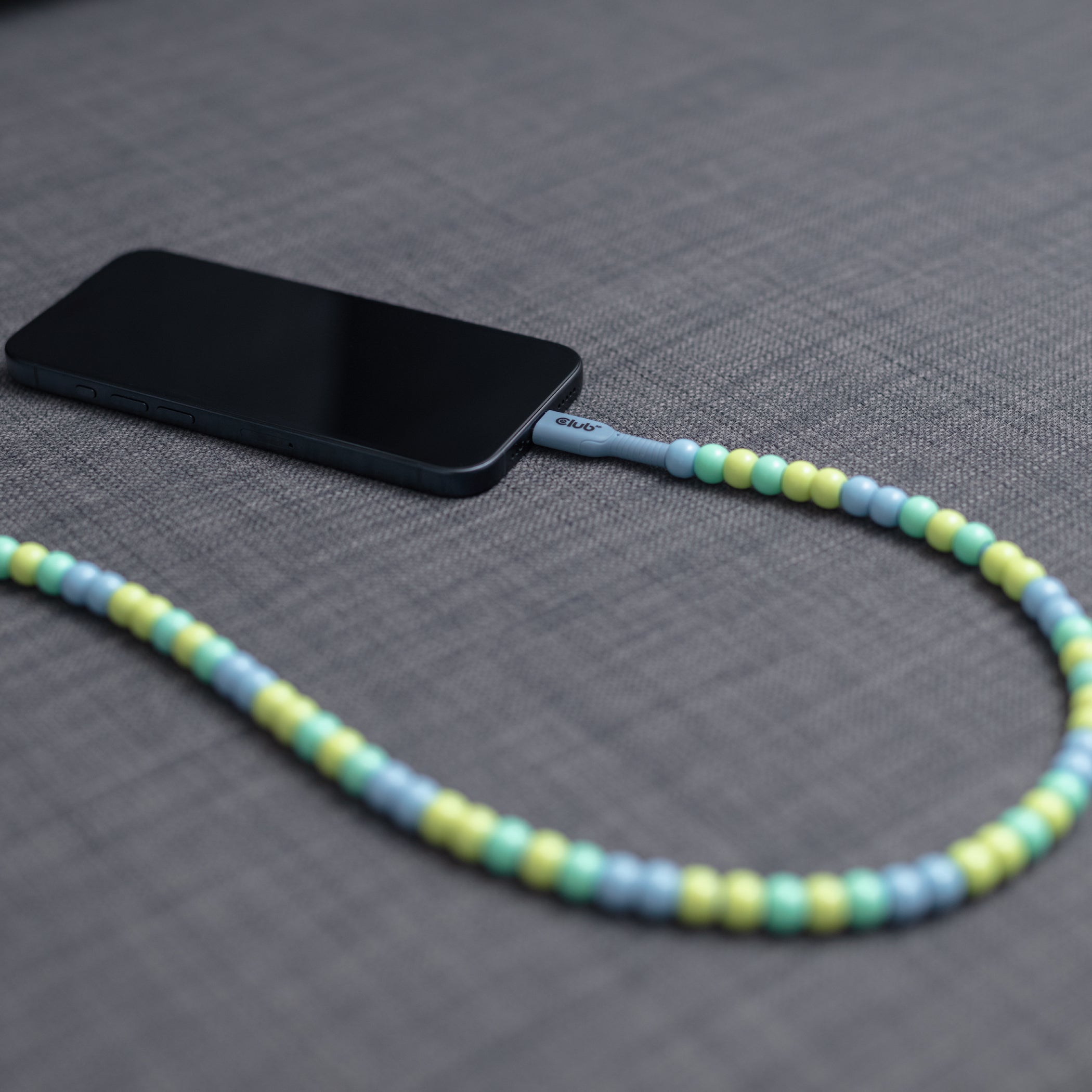 CLUB3D CAC-3011 câble USB 2 m USB C 0,48 Gbit/s 60 W Bleu, Vert