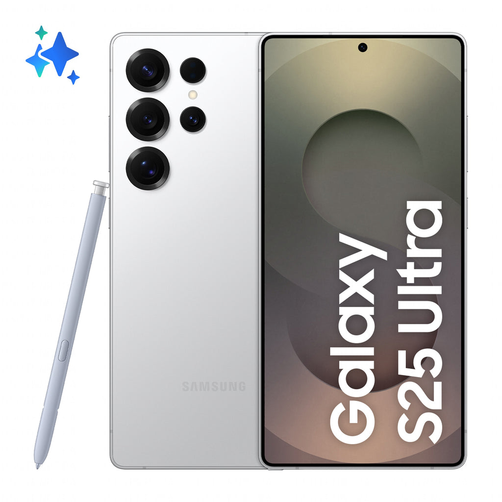 Samsung Samsung Galaxy S25 Ultra 17,5 cm (6.9") Double SIM Android 15 5G USB Type-C 12 Go 512 Go 5000 mAh Noir, Argent, Blanc