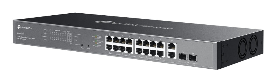 TP-Link Omada ES220GMP commutateur réseau Géré L2 Gigabit Ethernet (10/100/1000) Connexion Ethernet, supportant l'alimen