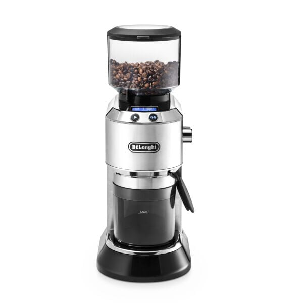 De’Longhi Dedica Argent, Moulin à Café avec Meules Coniques