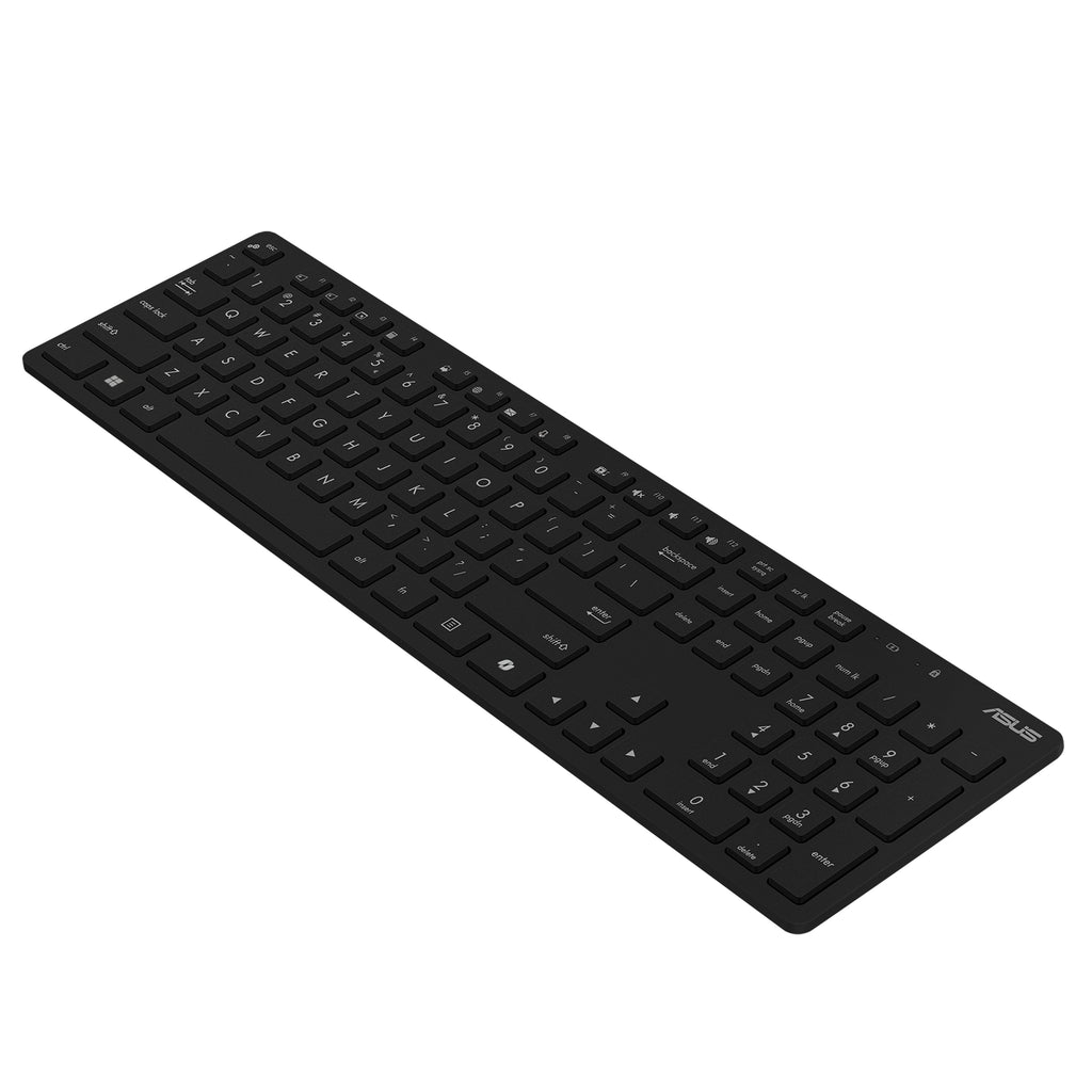 ASUS W5000 Ensemble Clavier et Souris Sans Fil RF Universel, Noir