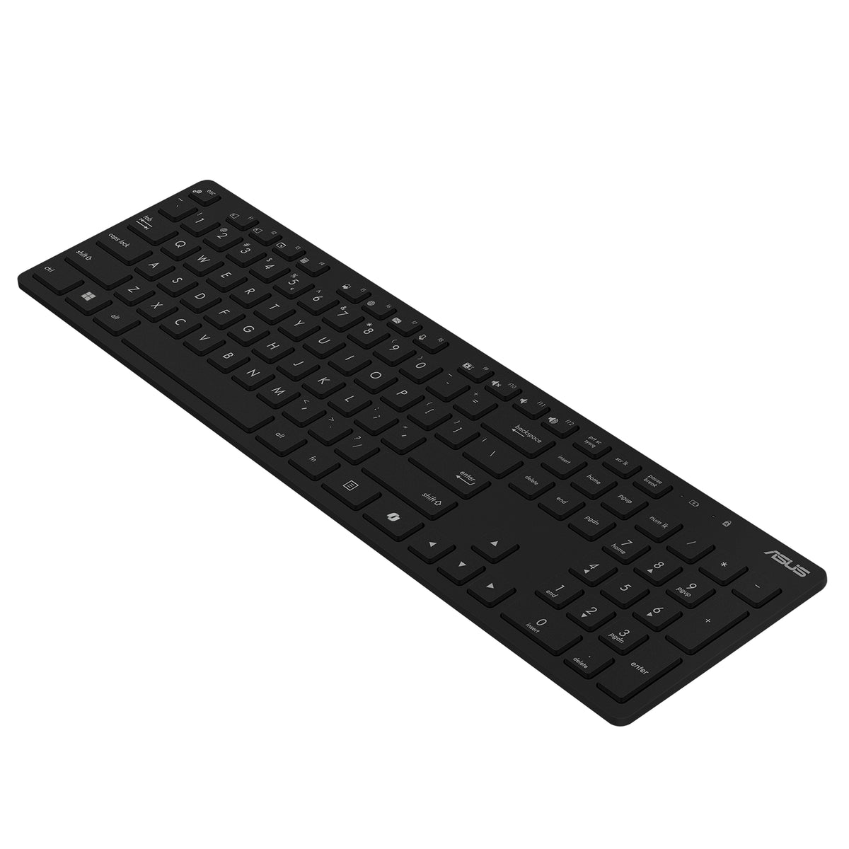 ASUS W5000 Ensemble Clavier et Souris Sans Fil RF Universel, Noir