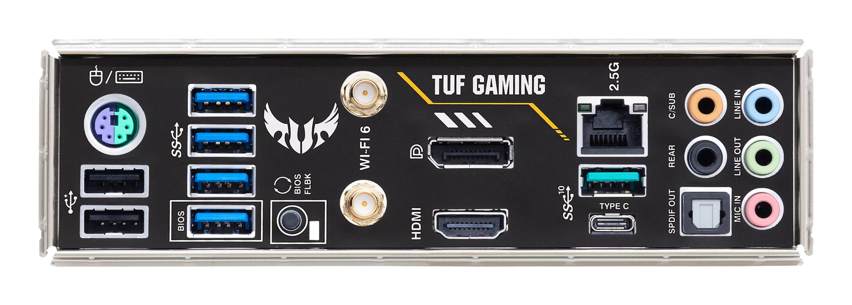 ASUS TUF GAMING B550M-PLUS WIFI II AMD B550 Emplacement AM4 micro ATX