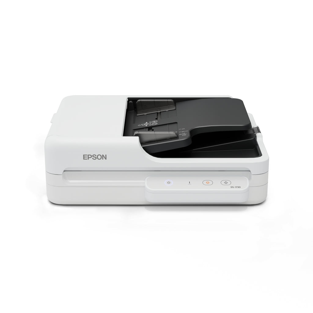 Epson WorkForce DS-1730 Scanner à plat et chargeur automatique 1200 x 1200 DPI A4 Noir, Blanc