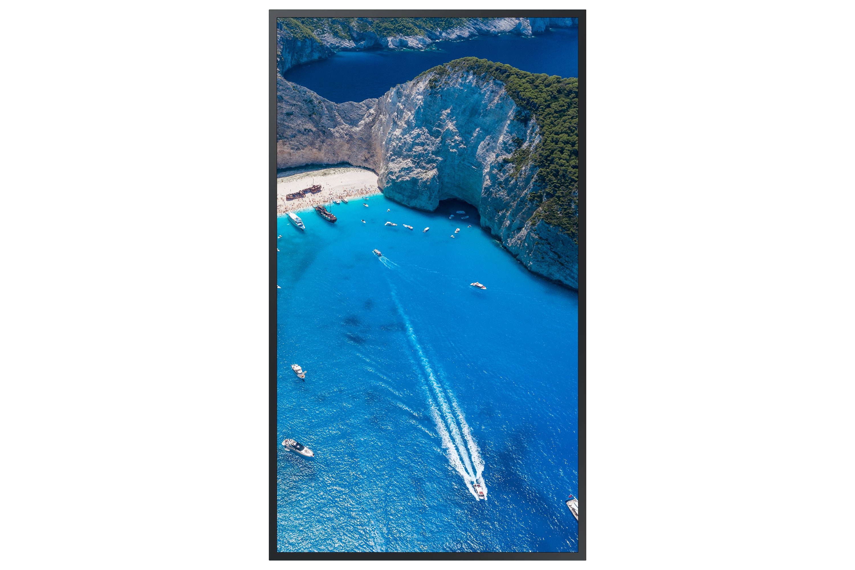 Samsung OM75A Écran plat de signalisation numérique 190,5 cm (75") LCD Wifi 4000 cd/m² 4K Ultra HD Noir Intégré dans le processeur Tizen 5.0 24/7