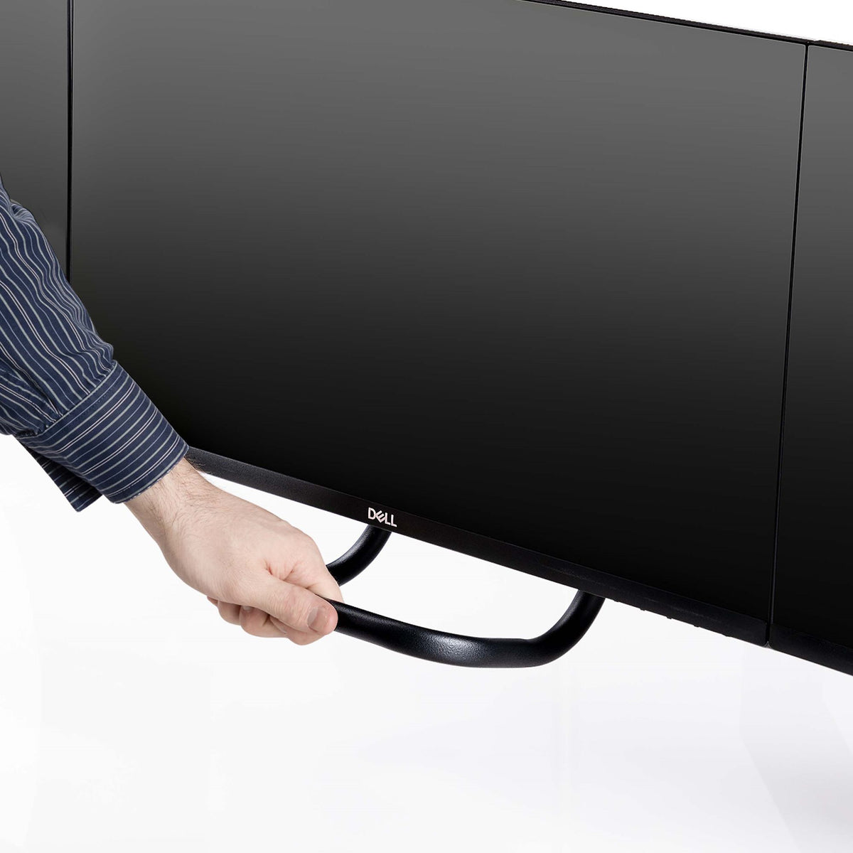 StarTech.com Support de Bureau pour 3 Écrans 27", VESA 75x75/100x100, Bras Articulé Assisté par Ressort