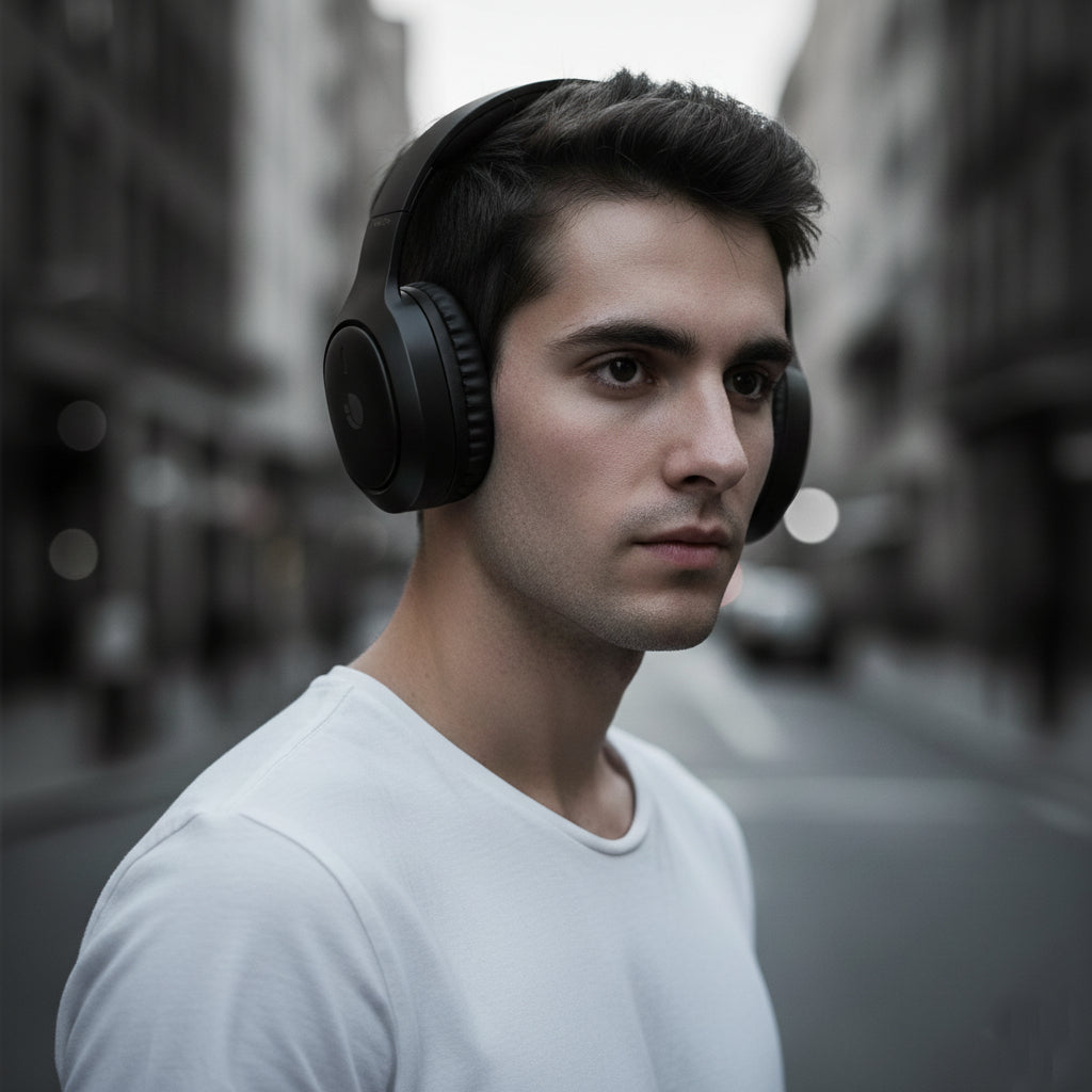 NGS Artica Tempest Black Casque Avec fil &sans fil Arceau Appels/Musique USB Type-C Bluetooth Noir