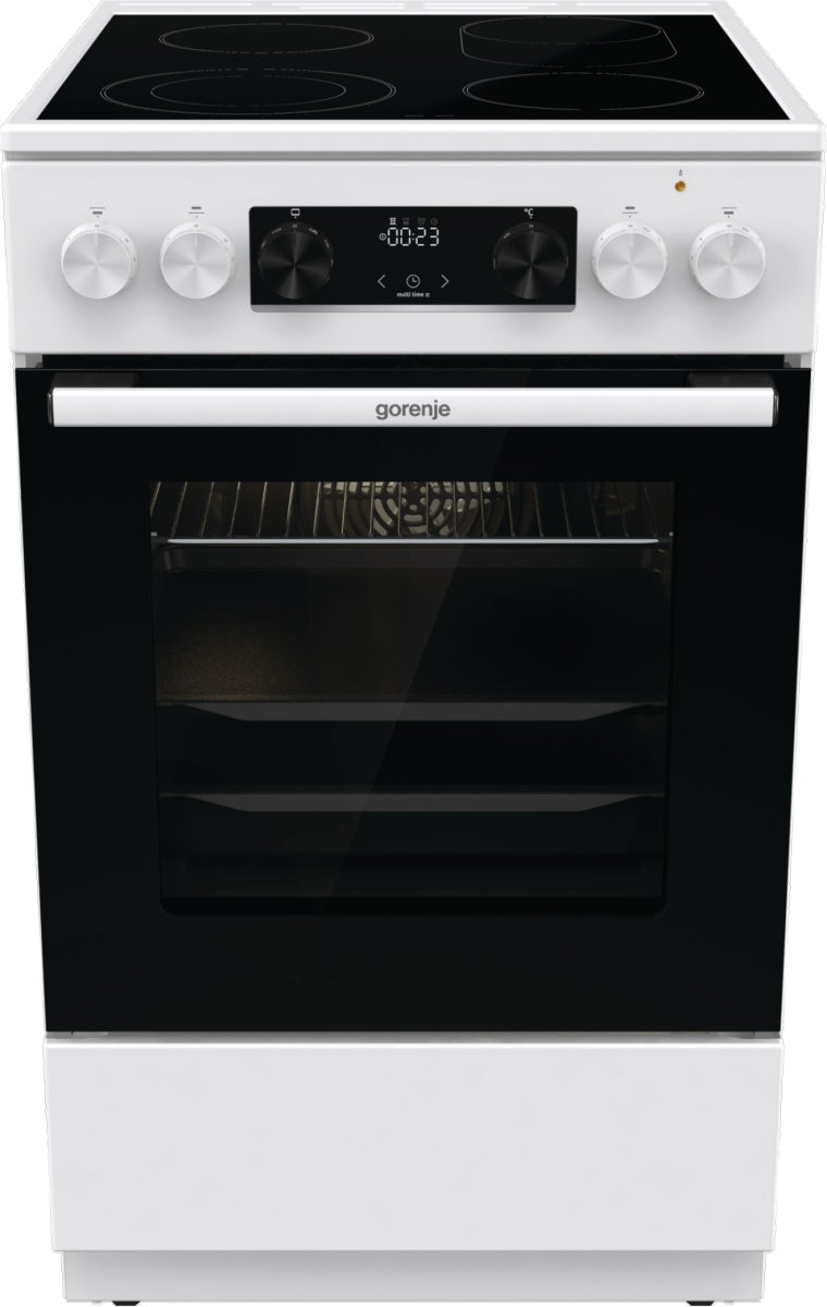 Gorenje GECS5C70WA Cuisinière Electrique Céramique Blanc