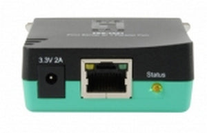 LevelOne FPS-1031 Serveur d'impression Ethernet LAN, Noir et Vert