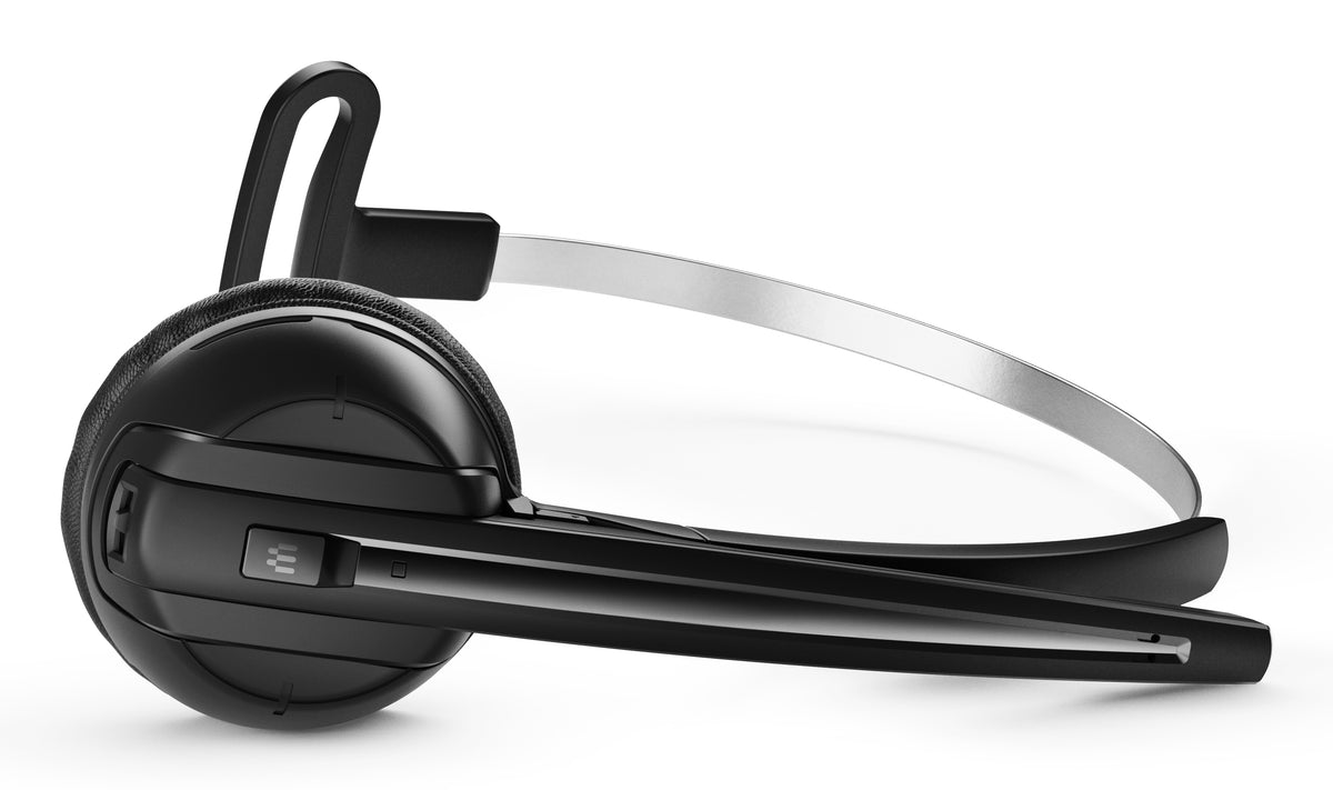 EPOS IMPACT D 10 Phone II Casque Sans Fil, Noir et Argent