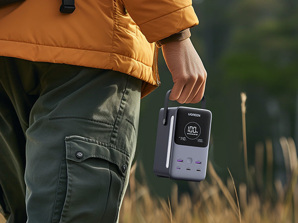Ugreen Nexode Power Bank 48000 mAh Lithium, Gris