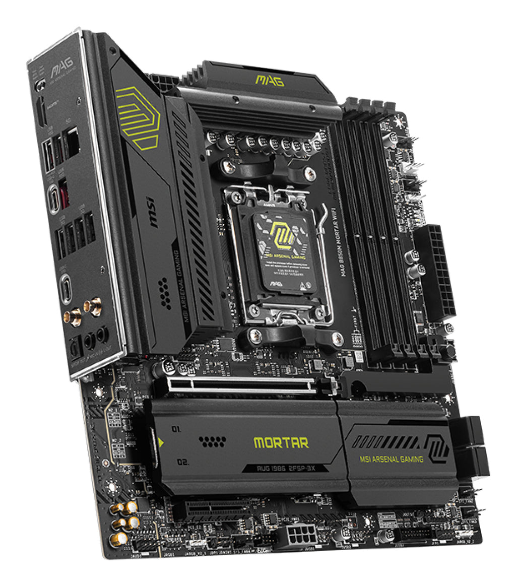 MSI MAG B850M MORTAR WIFI Carte Mère AMD B850 Socket AM5 Micro ATX